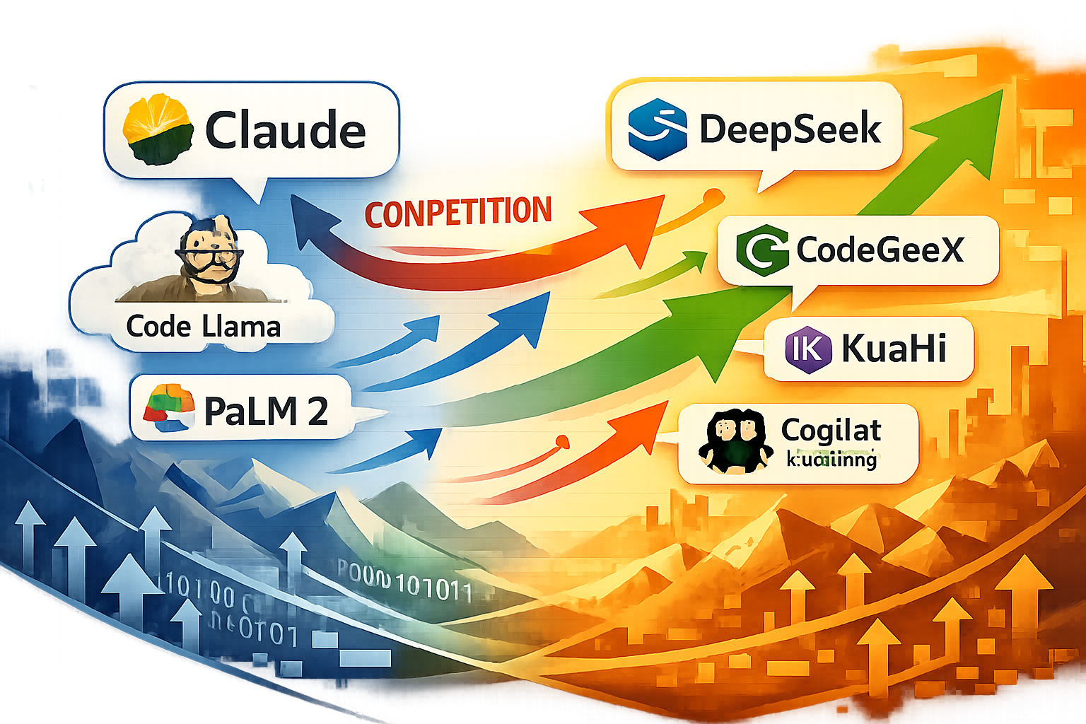 Claude vs competitors: DeepSeek, CodeGeeX, KuaHi, Cogilat. Chrome extension syncs conversations across devices seamlessly.